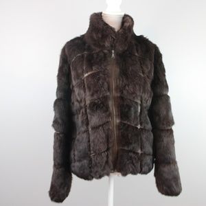 Knoles & Carter Luxe Genuine Fur Jacket Coat